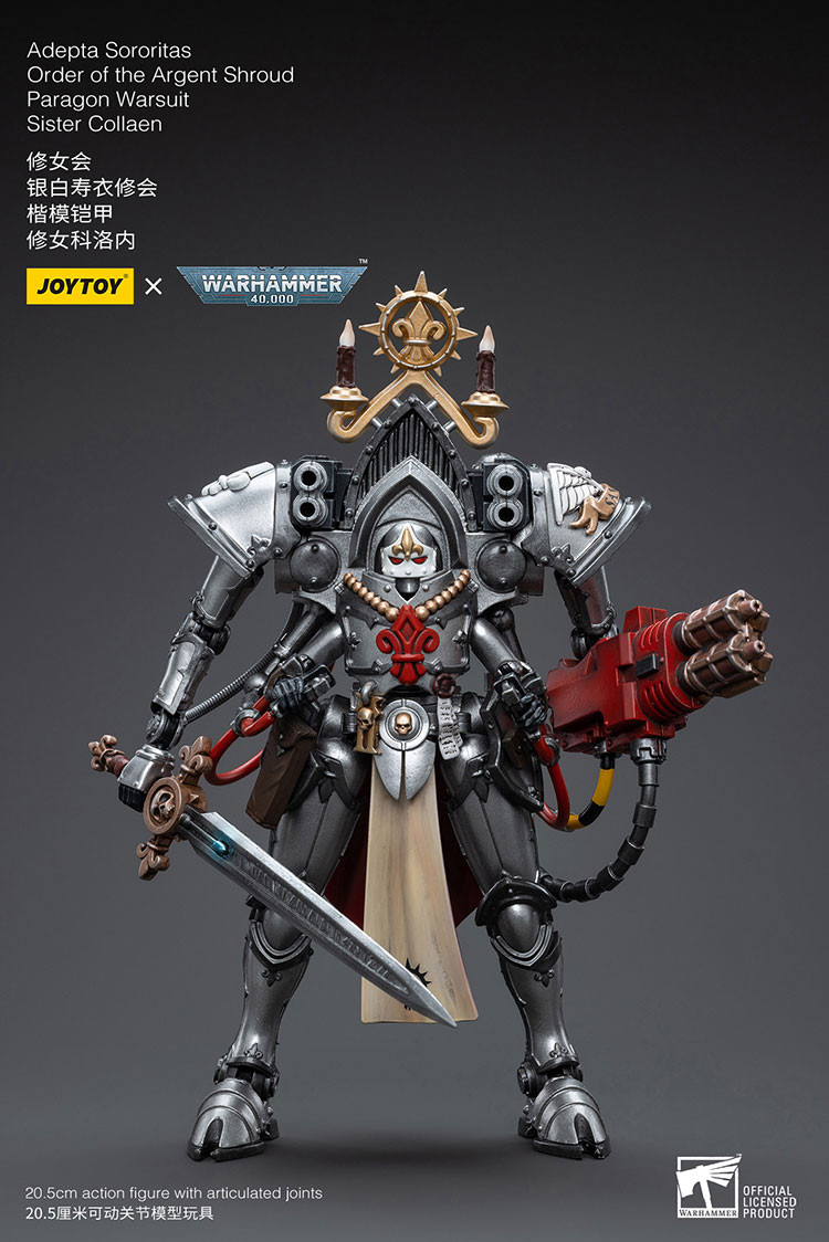 Adepta Sororitas Order of the Argent Shroud Paragon Warsuit Sister Collaen - view 14