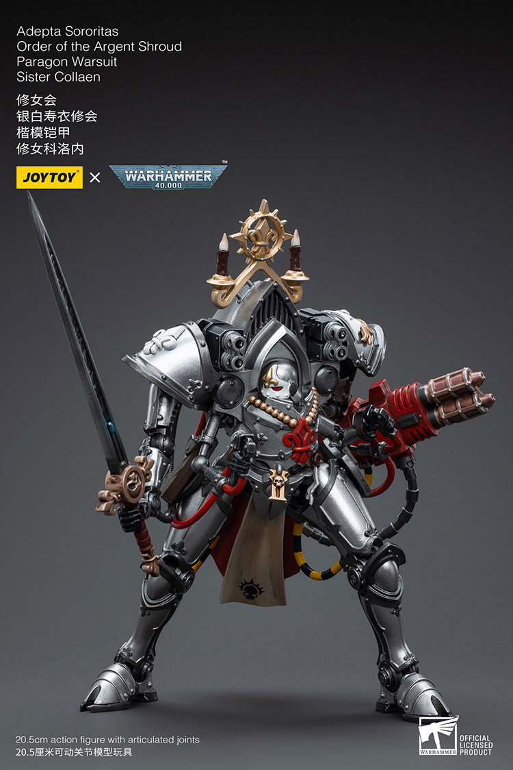 Adepta Sororitas Order of the Argent Shroud Paragon Warsuit Sister Collaen - view 8