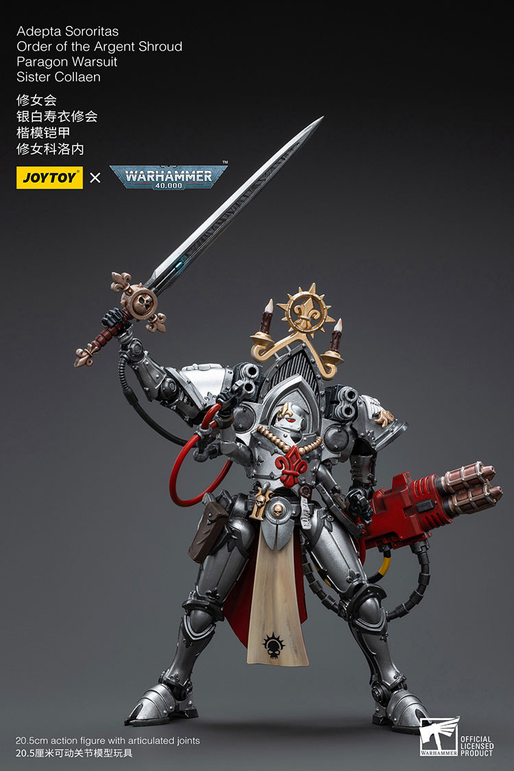 Adepta Sororitas Order of the Argent Shroud Paragon Warsuit Sister Collaen - view 11