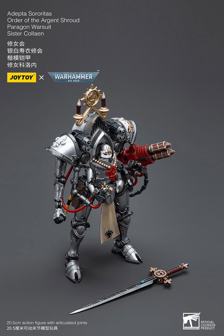 Adepta Sororitas Order of the Argent Shroud Paragon Warsuit Sister Collaen - view 7