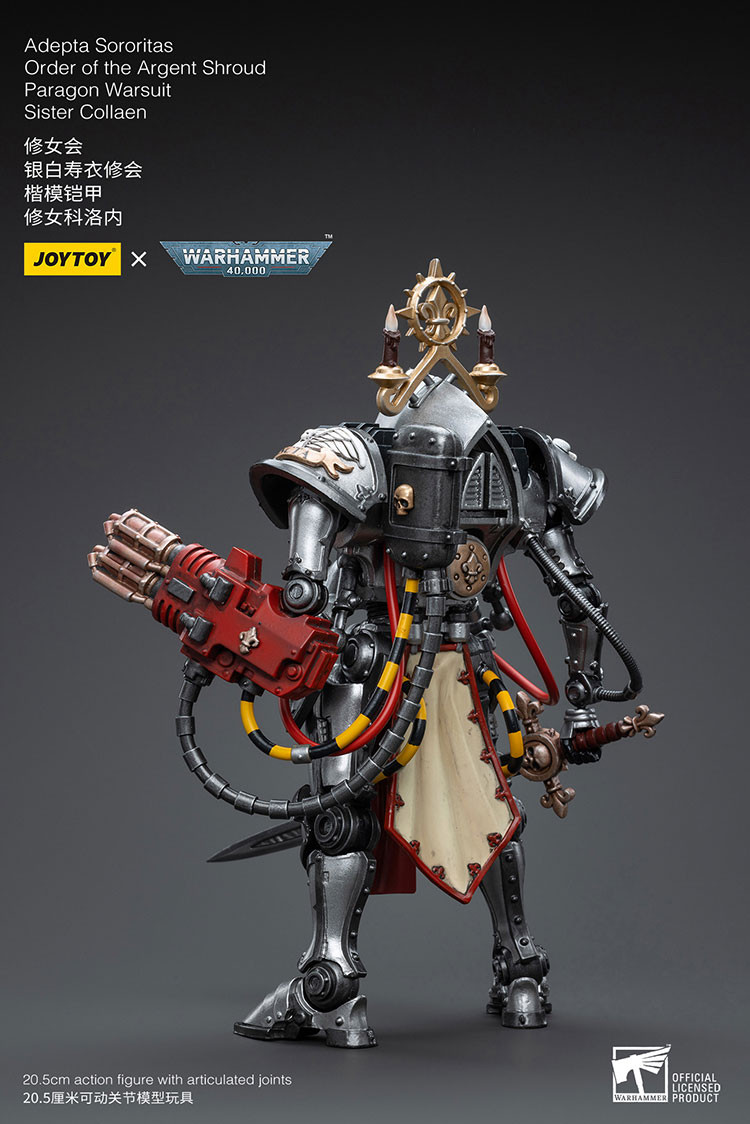 Adepta Sororitas Order of the Argent Shroud Paragon Warsuit Sister Collaen - view 13