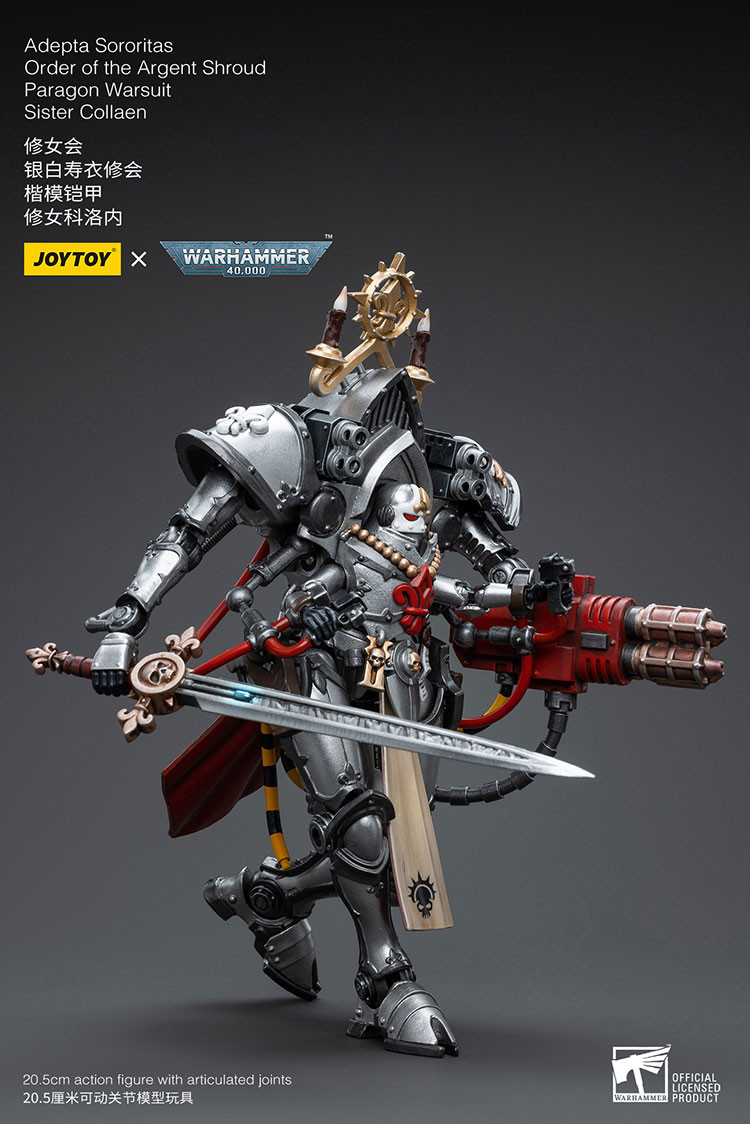 Adepta Sororitas Order of the Argent Shroud Paragon Warsuit Sister Collaen - view 9
