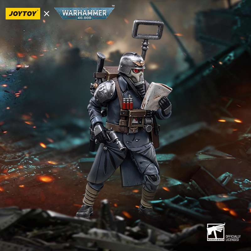 Astra Militarum Death Korps of Krieg Veteran Squad Guardsman Communications Specialist - main product image
