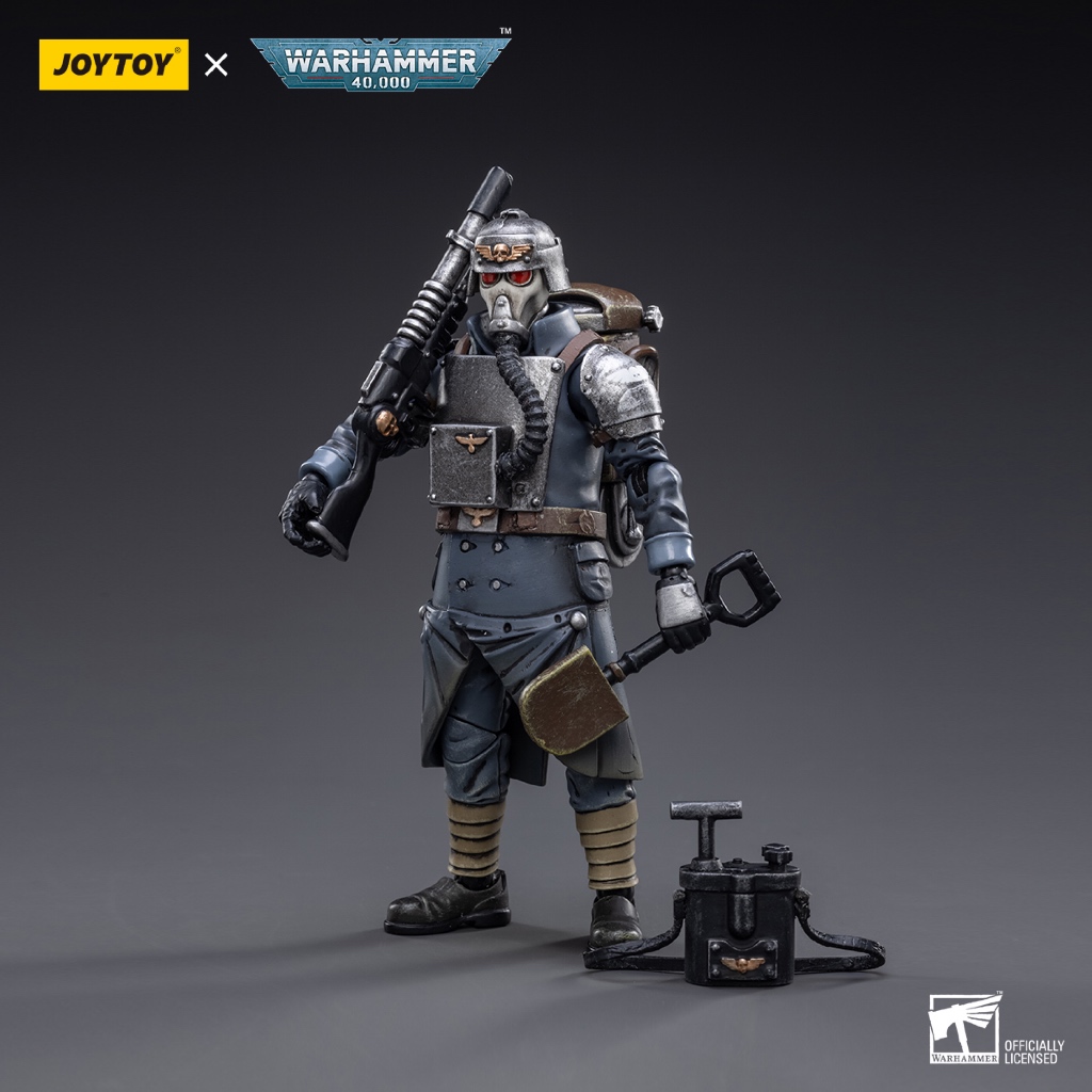 Astra Militarum Death Korps of Krieg Veteran Squad Guardsman Demolitions Specialist - view 3
