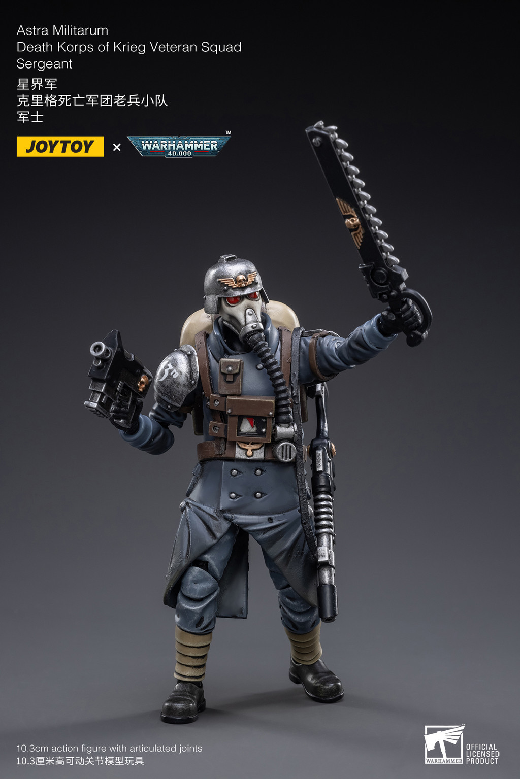 Astra Militarum Death Korps of Krieg Veteran Squad Sergeant - view 8