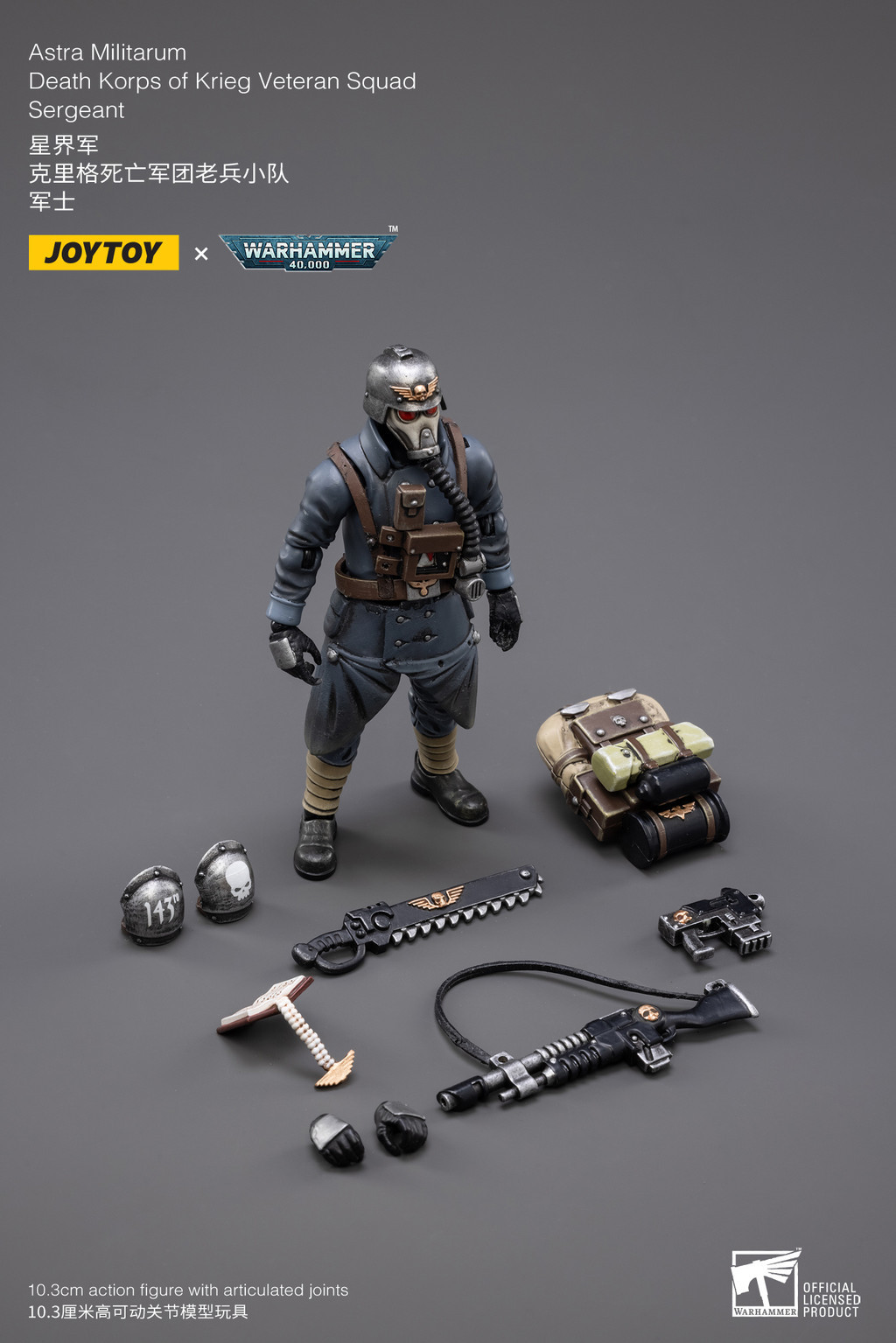 Astra Militarum Death Korps of Krieg Veteran Squad Sergeant - view 10
