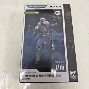 Astra Militarum Death Korps of Krieg Veteran Squad  Sergeant - Premium action figure - $0.00