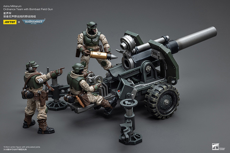 Astra Militarum Ordnance Team with Bombast Field Gun - view 13
