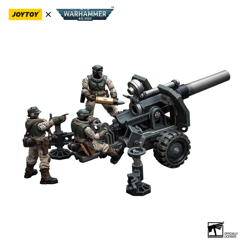 Astra Militarum Ordnance Team with Bombast Field Gun - view 3