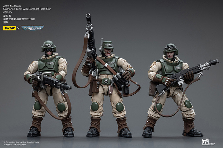 Astra Militarum Ordnance Team with Bombast Field Gun - view 6