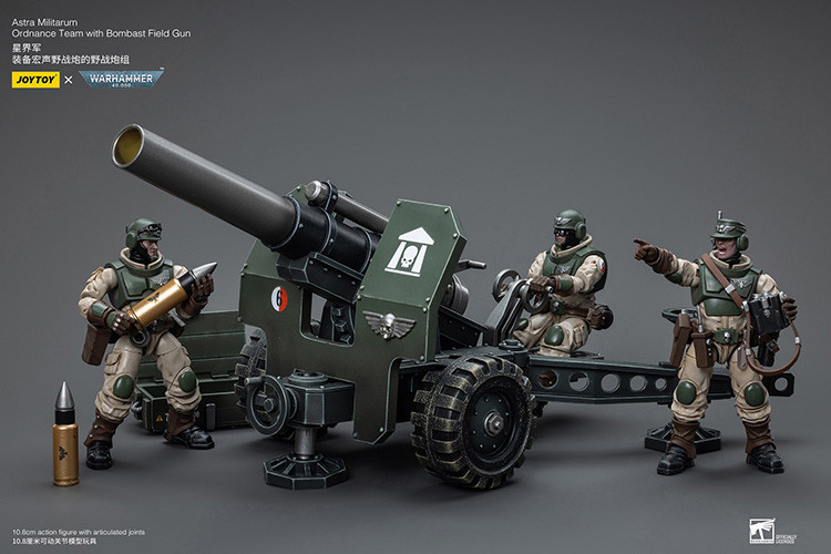 Astra Militarum Ordnance Team with Bombast Field Gun - view 17