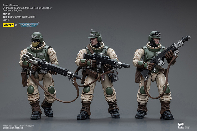Astra Militarum Ordnance Team with Malleus Rocket Launcher - view 15