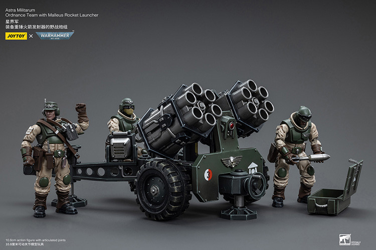Astra Militarum Ordnance Team with Malleus Rocket Launcher - view 17