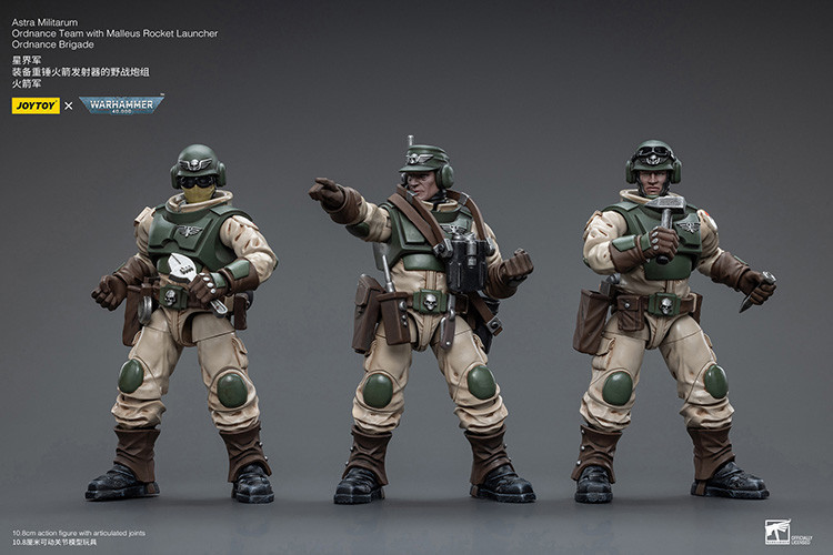 Astra Militarum Ordnance Team with Malleus Rocket Launcher - view 16