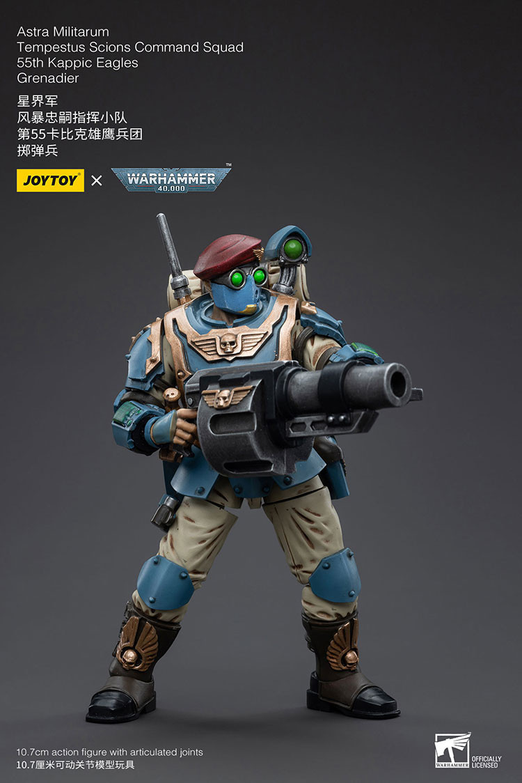 Astra Militarum Tempestus Scions Command Squad 55th Kappic Eagles Grenadier - view 11