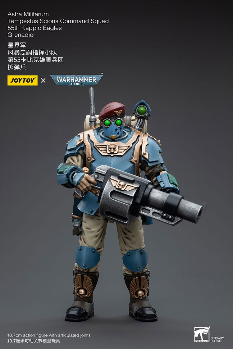 Astra Militarum Tempestus Scions Command Squad 55th Kappic Eagles Grenadier - view 14
