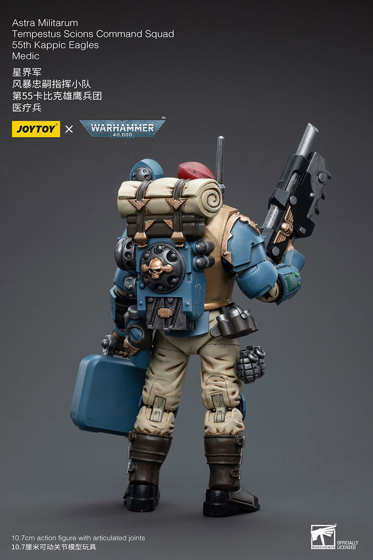 Astra Militarum Tempestus Scions Command Squad 55th Kappic Eagles Medic - view 13