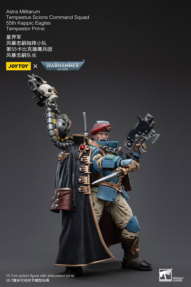Astra Militarum Tempestus Scions Command Squad 55th Kappic Eagles Tempestor Prime - view 9