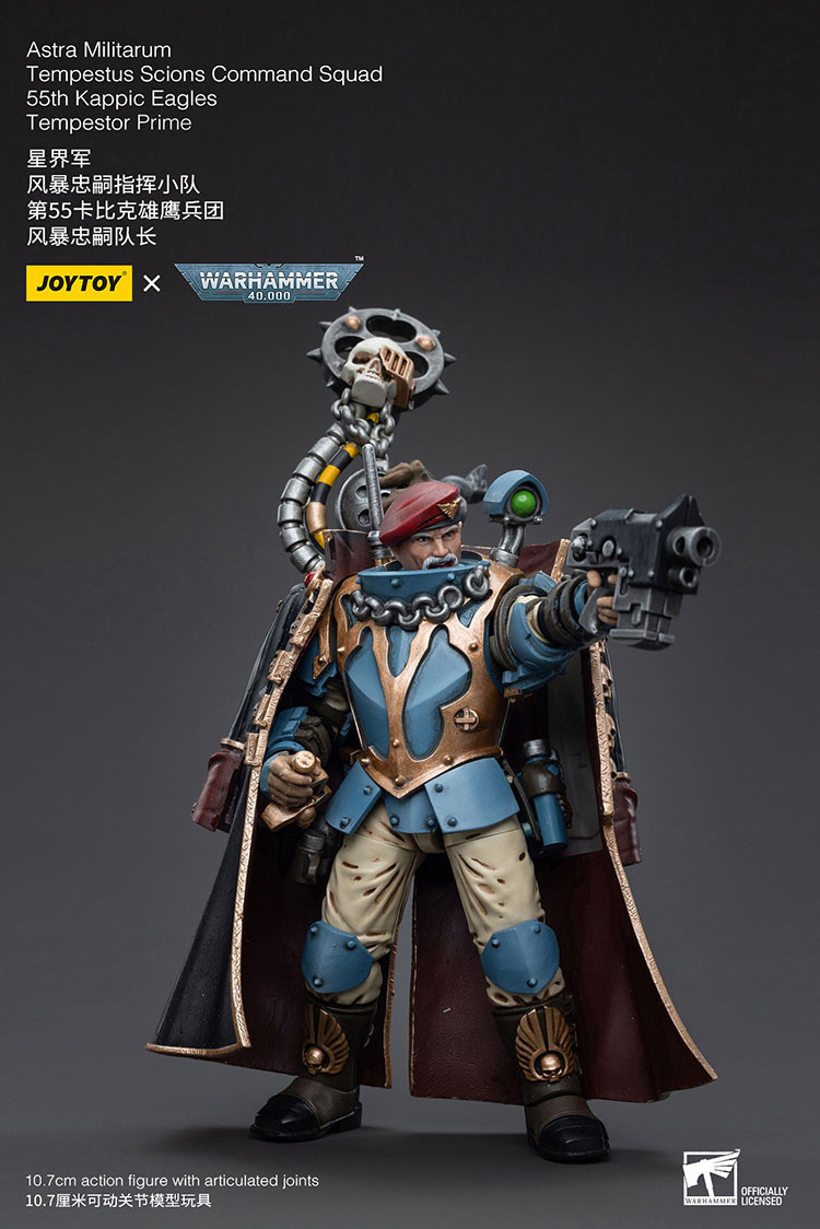 Astra Militarum Tempestus Scions Command Squad 55th Kappic Eagles Tempestor Prime - view 10