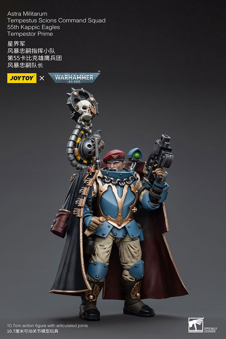 Astra Militarum Tempestus Scions Command Squad 55th Kappic Eagles Tempestor Prime - view 11