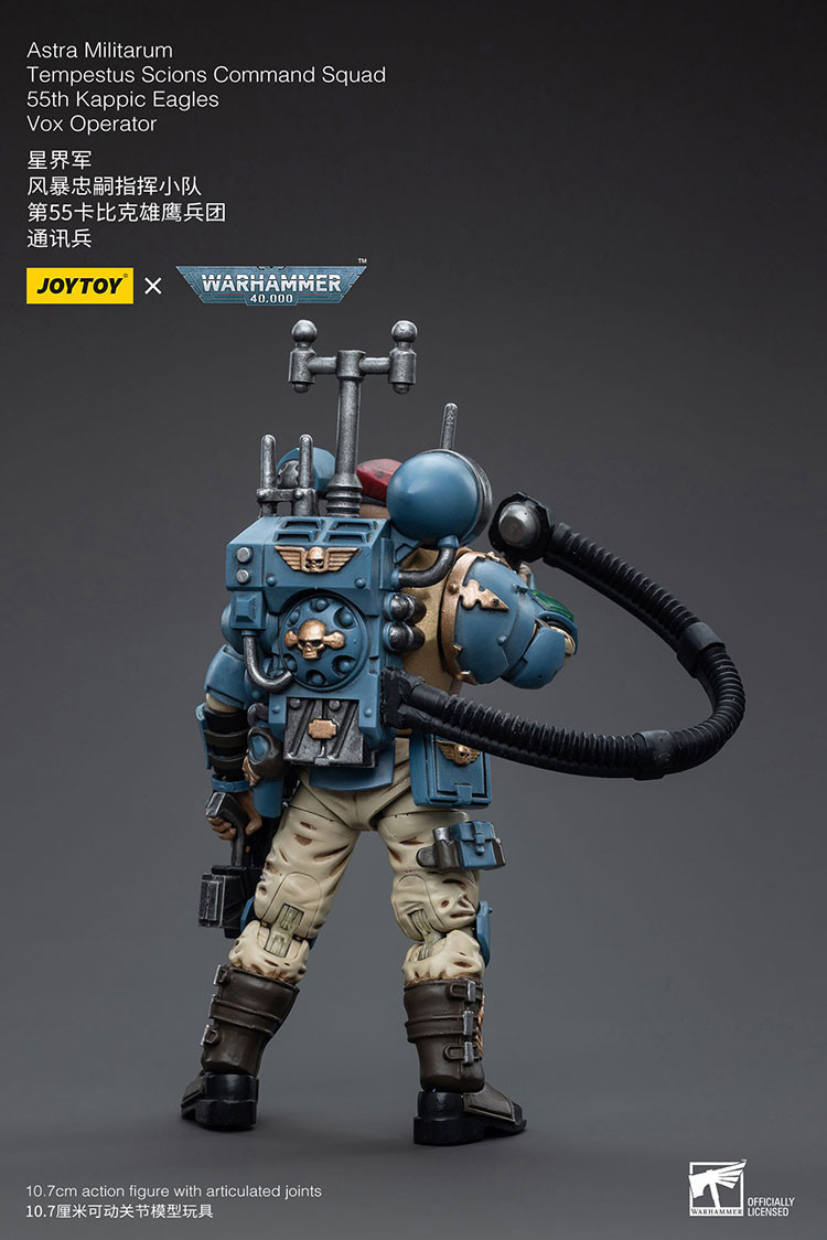 Astra Militarum Tempestus Scions Command Squad 55th Kappic Eagles Vox Operator - view 13