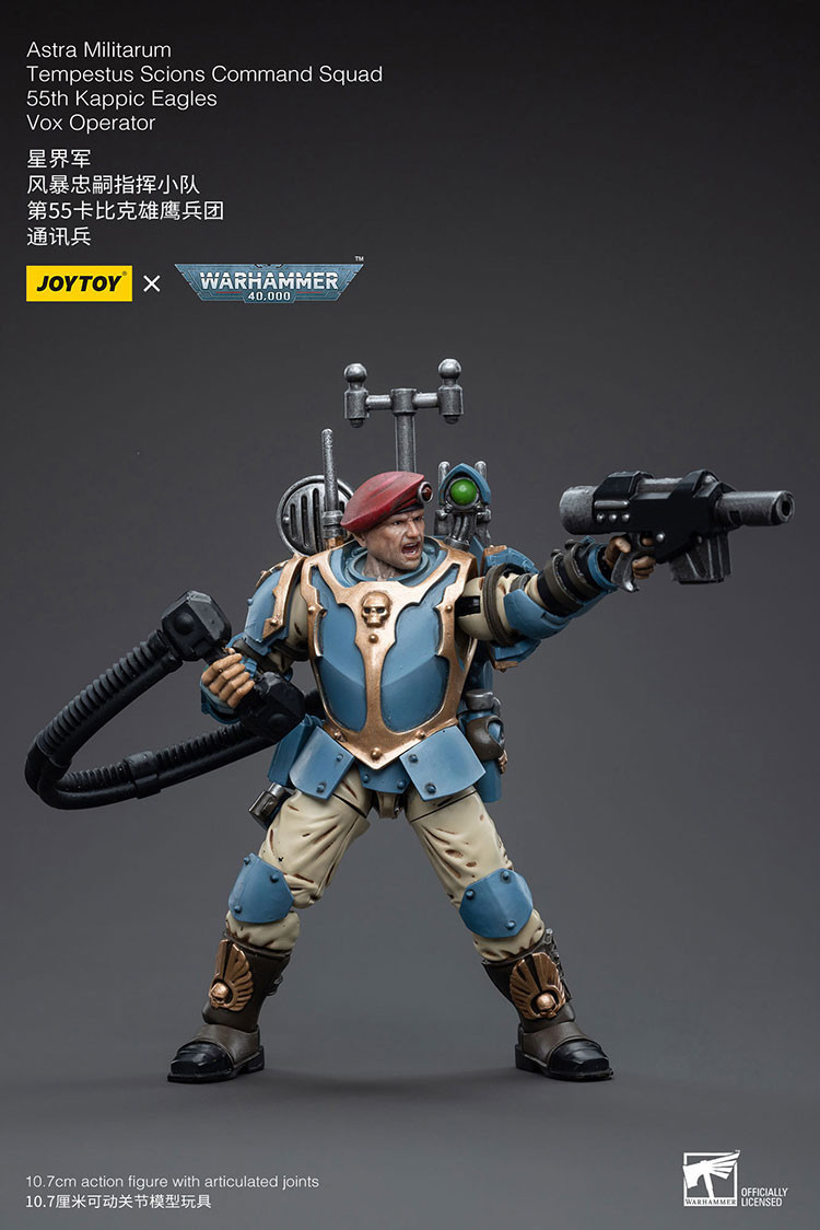 Astra Militarum Tempestus Scions Command Squad 55th Kappic Eagles Vox Operator - view 9