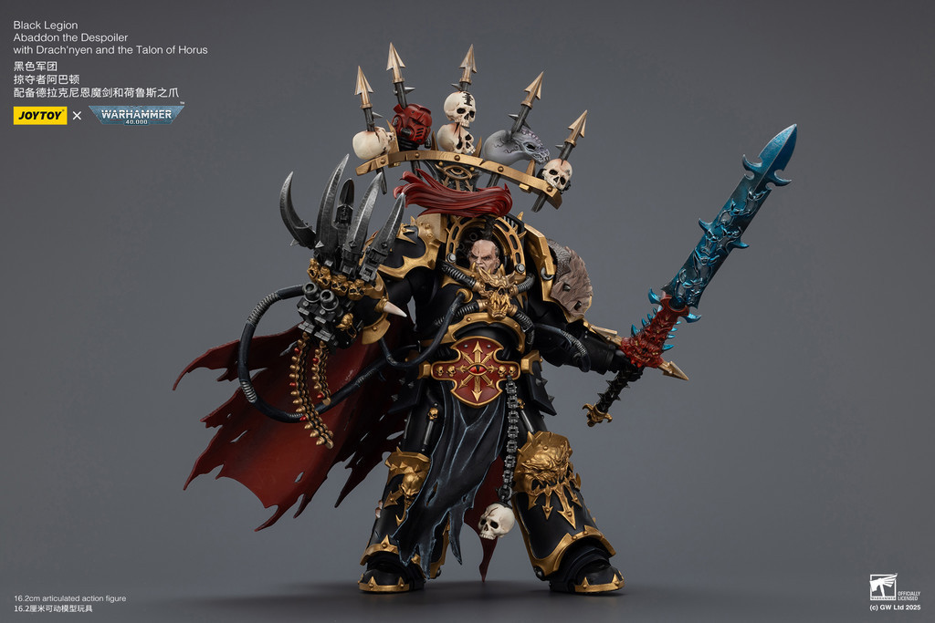 Black Legion Abaddon the Despoiler with Drach'nyen and the Talon of Horus - view 18
