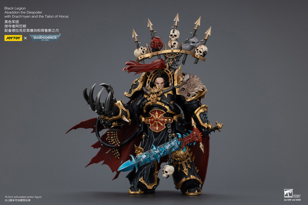 Black Legion Abaddon the Despoiler with Drach'nyen and the Talon of Horus - view 19