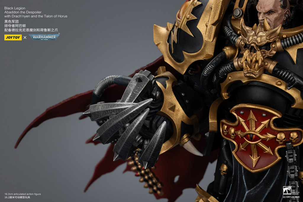 Black Legion Abaddon the Despoiler with Drach'nyen and the Talon of Horus - view 14