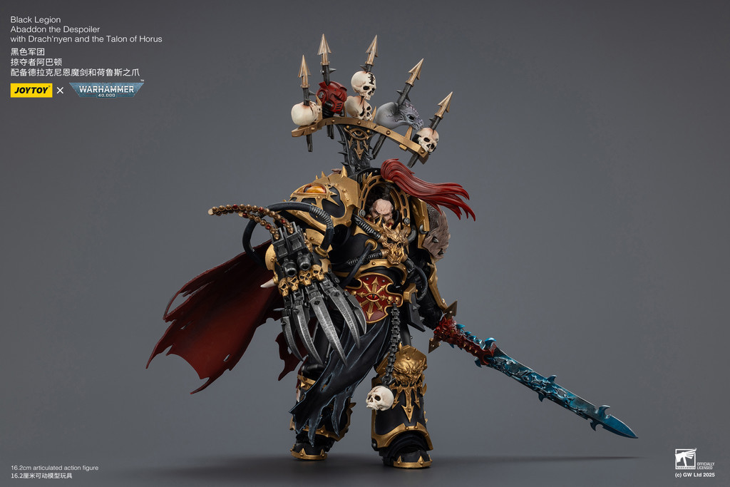 Black Legion Abaddon the Despoiler with Drach'nyen and the Talon of Horus - view 11