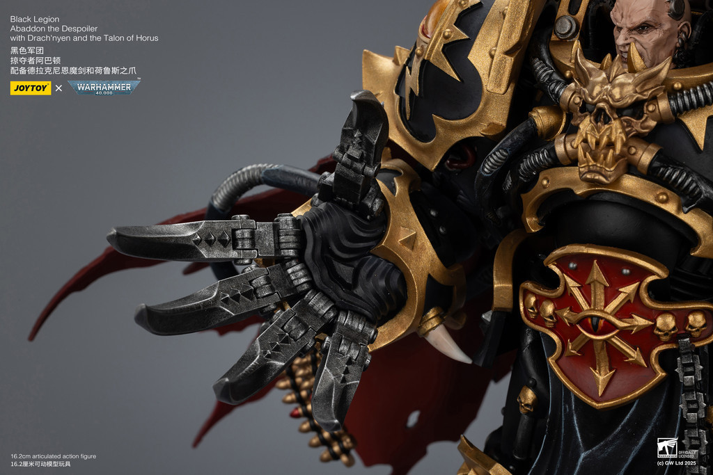 Black Legion Abaddon the Despoiler with Drach'nyen and the Talon of Horus - view 12