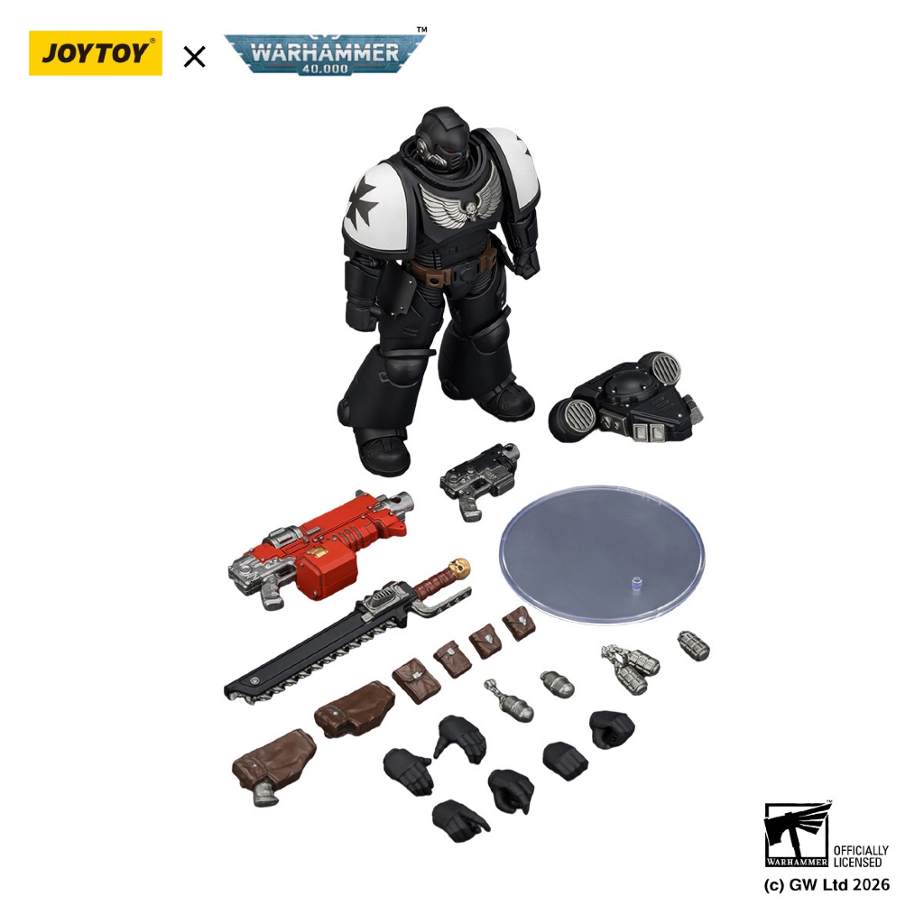 Black Templars Intercessor with Bolt Rifle, Bolt Pistol and Chainsword - view 8