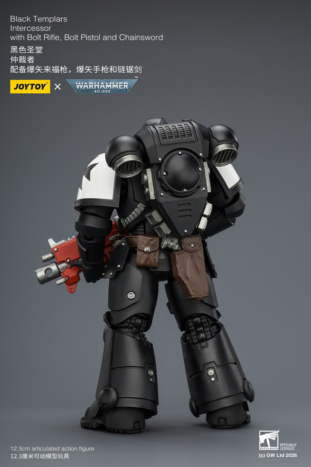 Black Templars Intercessor with Bolt Rifle, Bolt Pistol and Chainsword - view 12