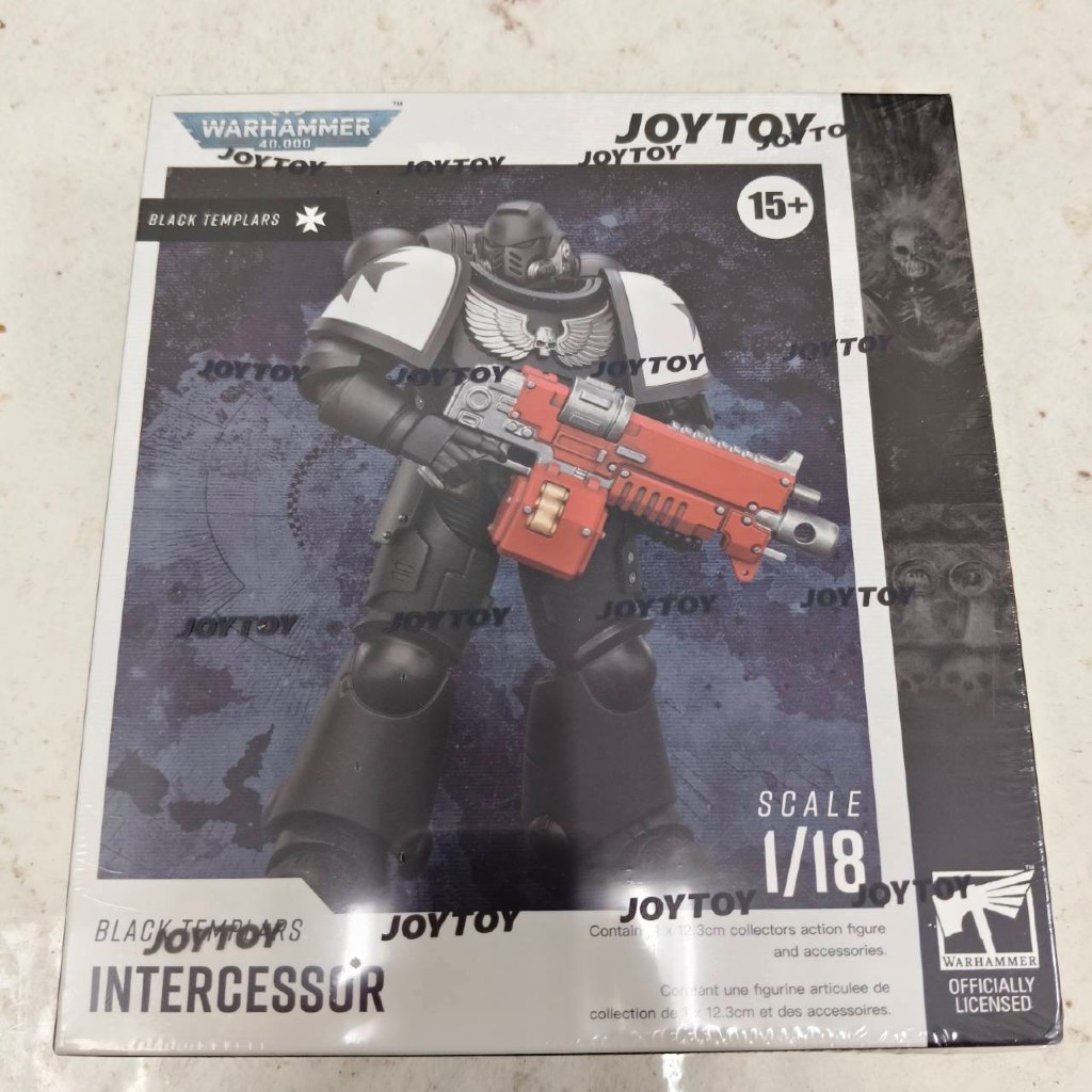 Black Templars Intercessor with Bolt Rifle, Bolt Pistol and Chainsword - main product image