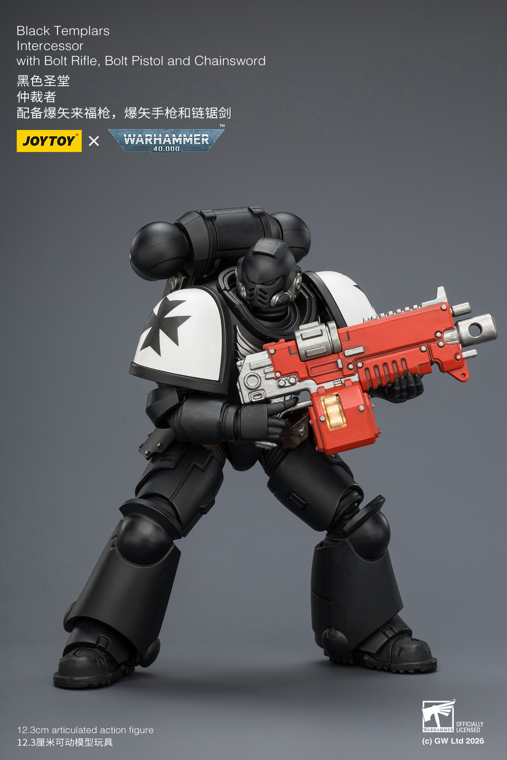 Black Templars Intercessor with Bolt Rifle, Bolt Pistol and Chainsword - view 15