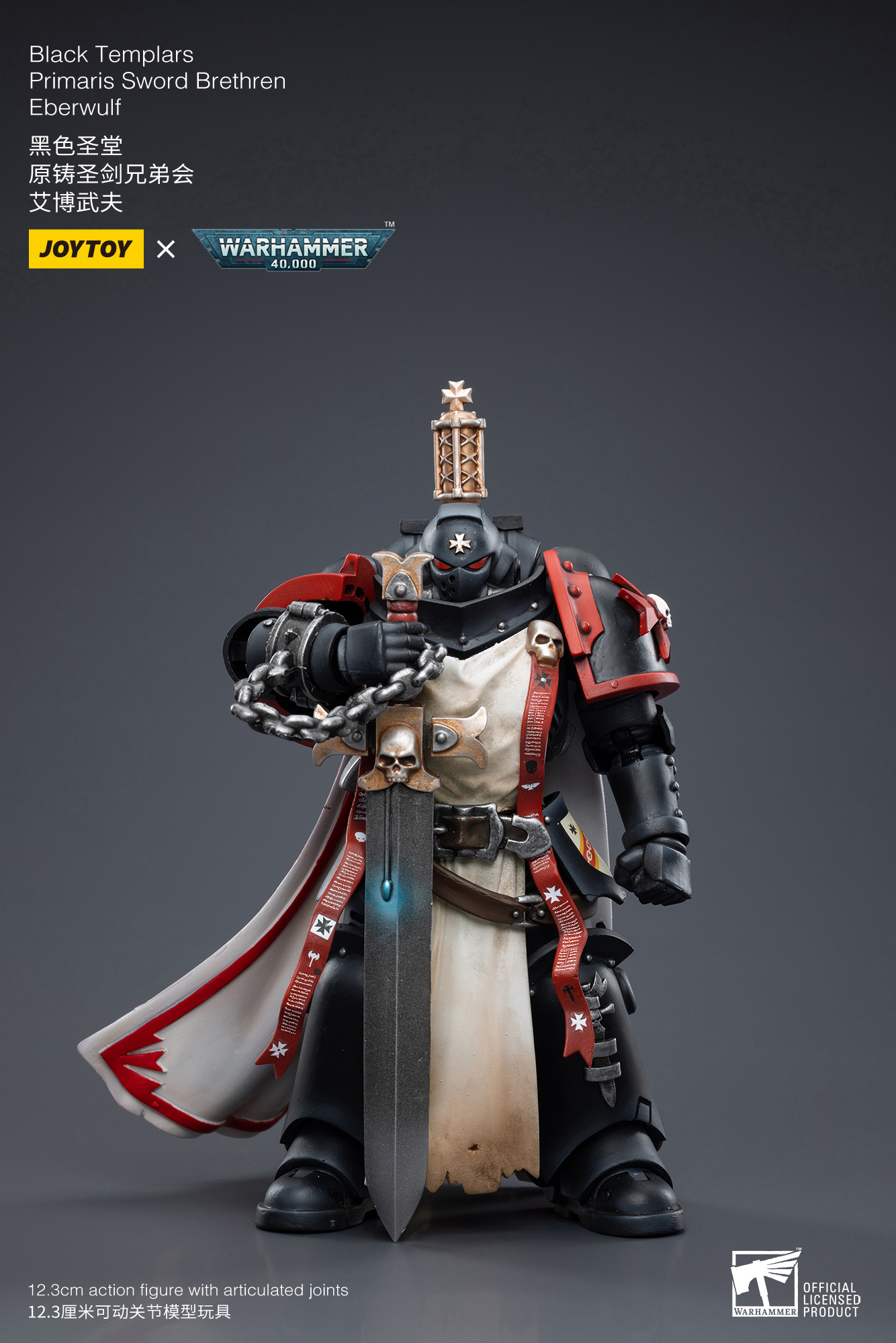 Black Templars Primaris Sword Brethren Eberwulf - view 6