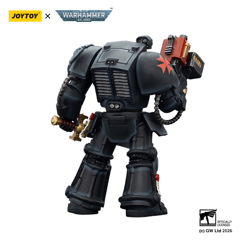 Black Templars Terminator 1 with Power Sword and Storm Bolter - view 3