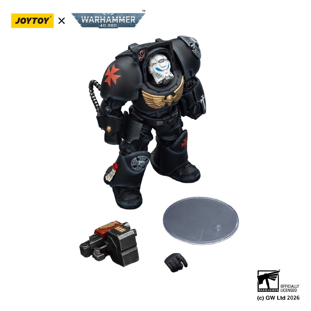 Black Templars Terminator 2 with Power Fist and Storm Bolter - view 6