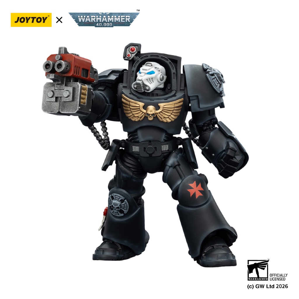 Black Templars Terminator 2 with Power Fist and Storm Bolter - view 4