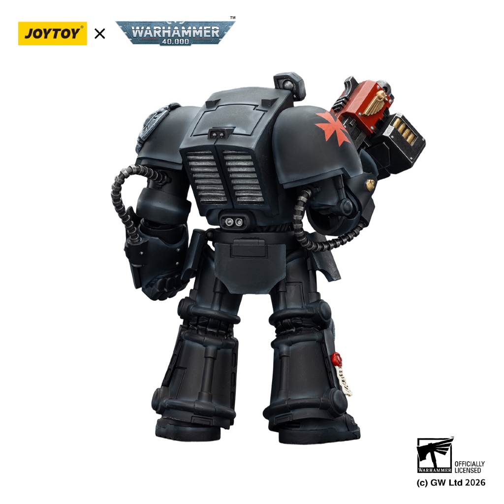 Black Templars Terminator 2 with Power Fist and Storm Bolter - view 3