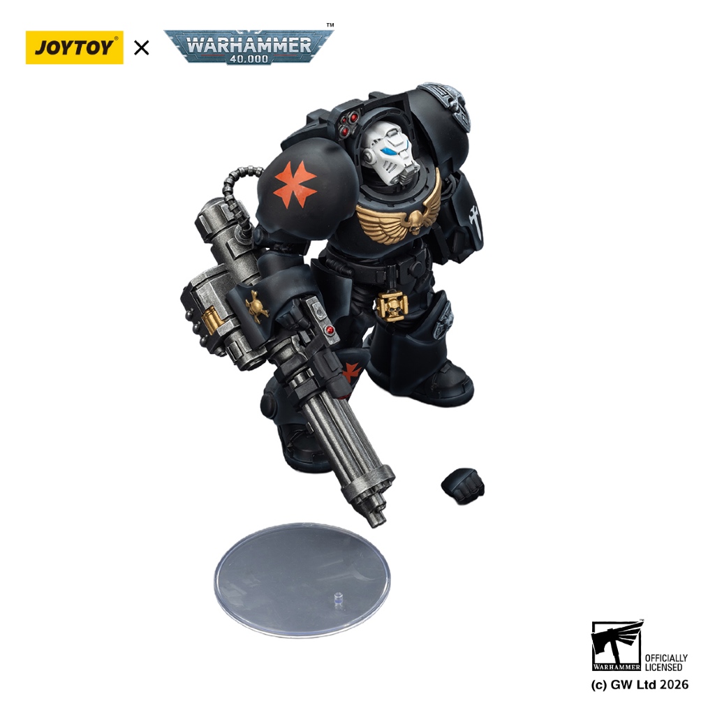 Black Templars Terminator 3 with Power Fist and Assault Cannon - view 6