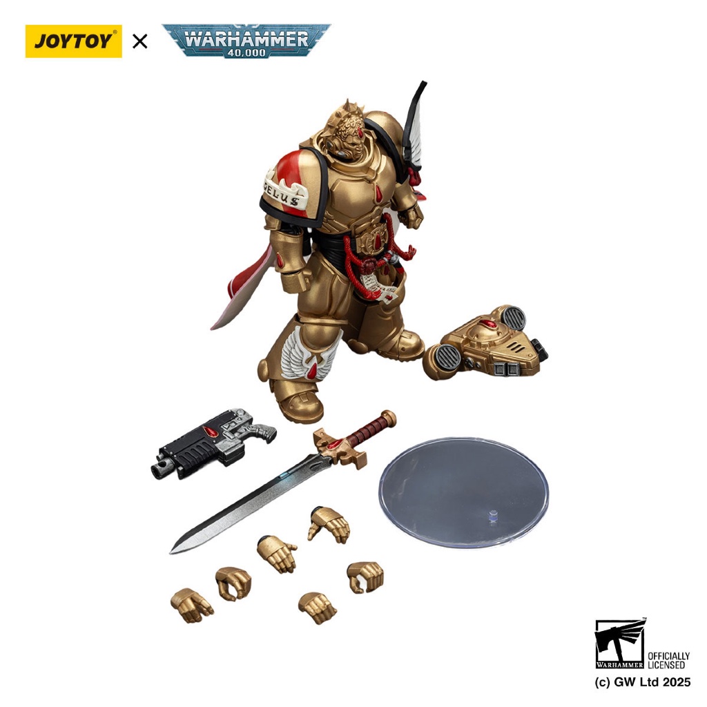 Blood Angels Captain with Heavy Bolt Pistol & Power Sword - view 5