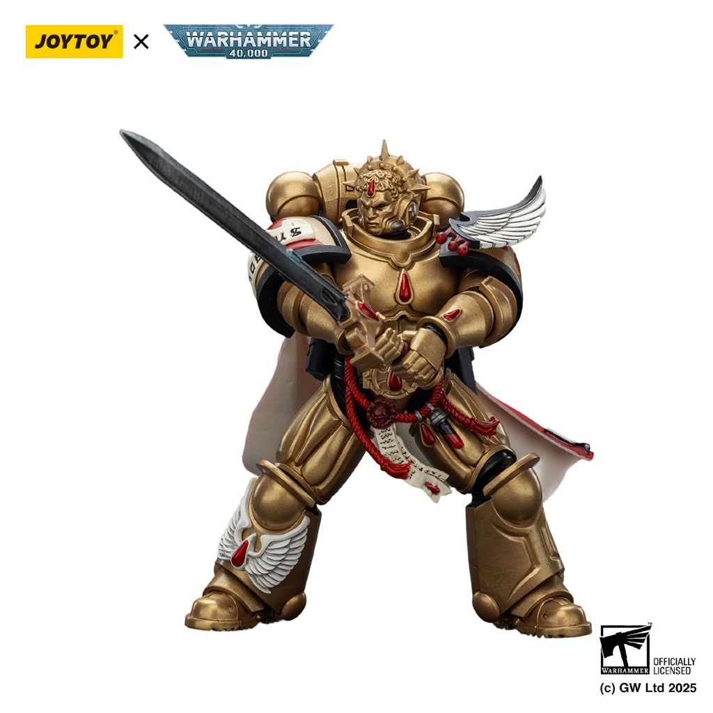 Blood Angels Captain with Heavy Bolt Pistol & Power Sword - view 3