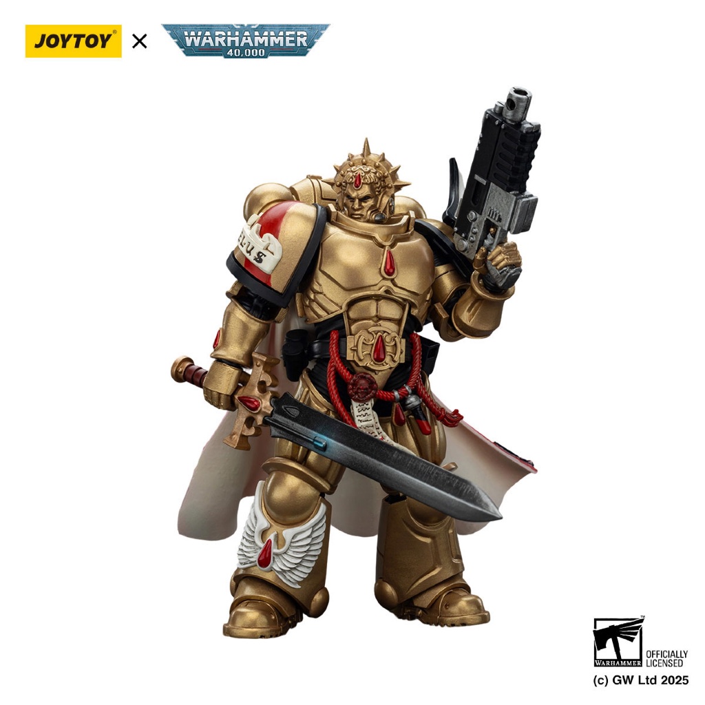 Blood Angels Captain with Heavy Bolt Pistol & Power Sword - view 2