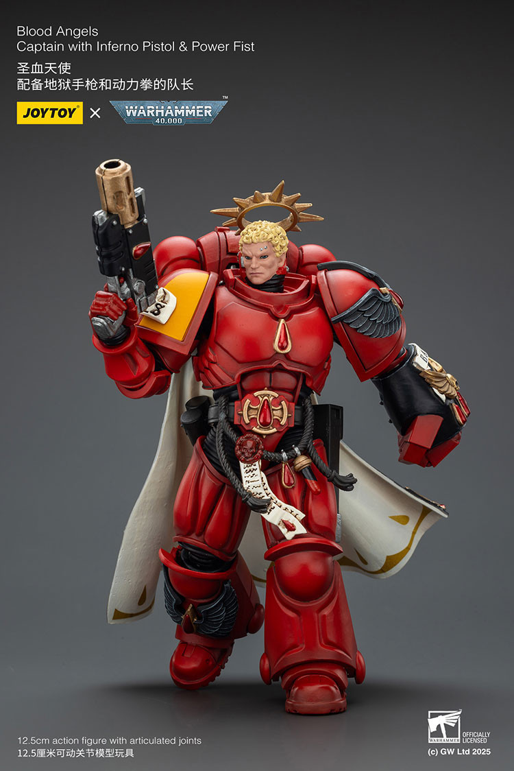 Blood Angels Captain with Inferno Pistol & Power Fist - view 10