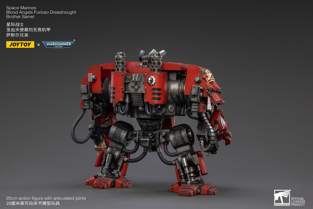 Blood Angels Furioso Dreadnought Brother Samel - view 7