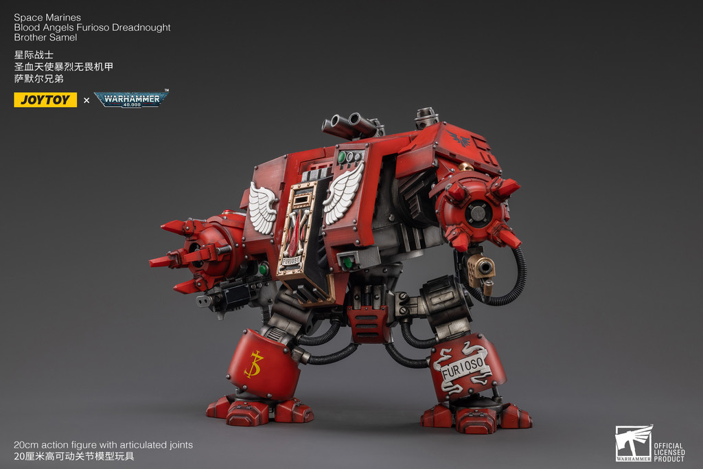 Blood Angels Furioso Dreadnought Brother Samel - view 11