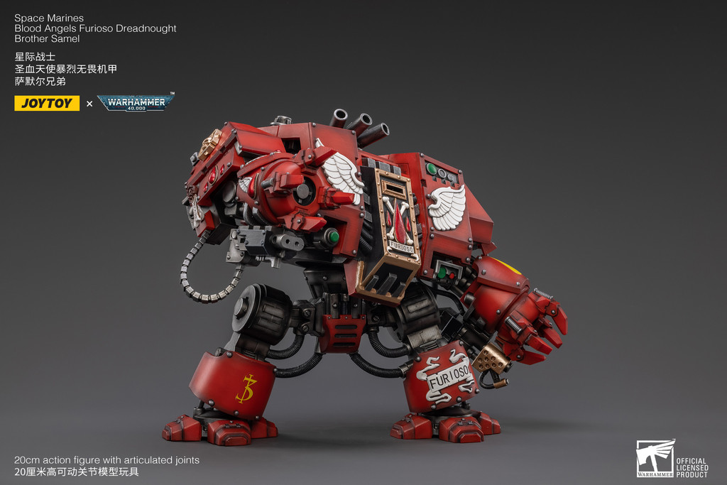 Blood Angels Furioso Dreadnought Brother Samel - view 10
