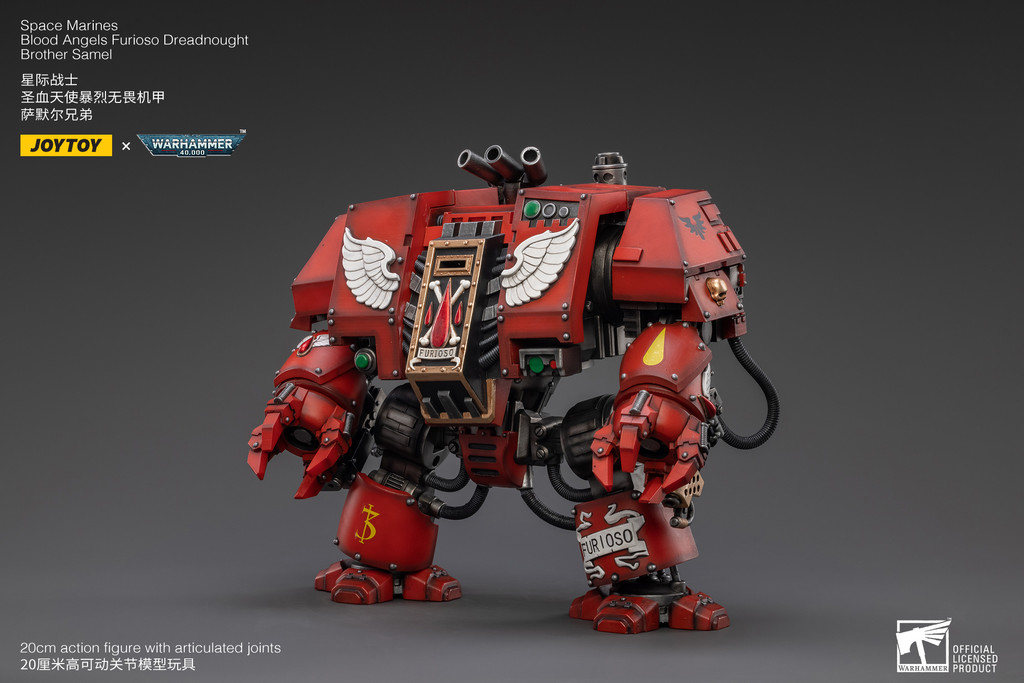 Blood Angels Furioso Dreadnought Brother Samel - view 9