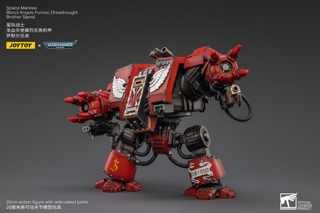 Blood Angels Furioso Dreadnought Brother Samel - view 12
